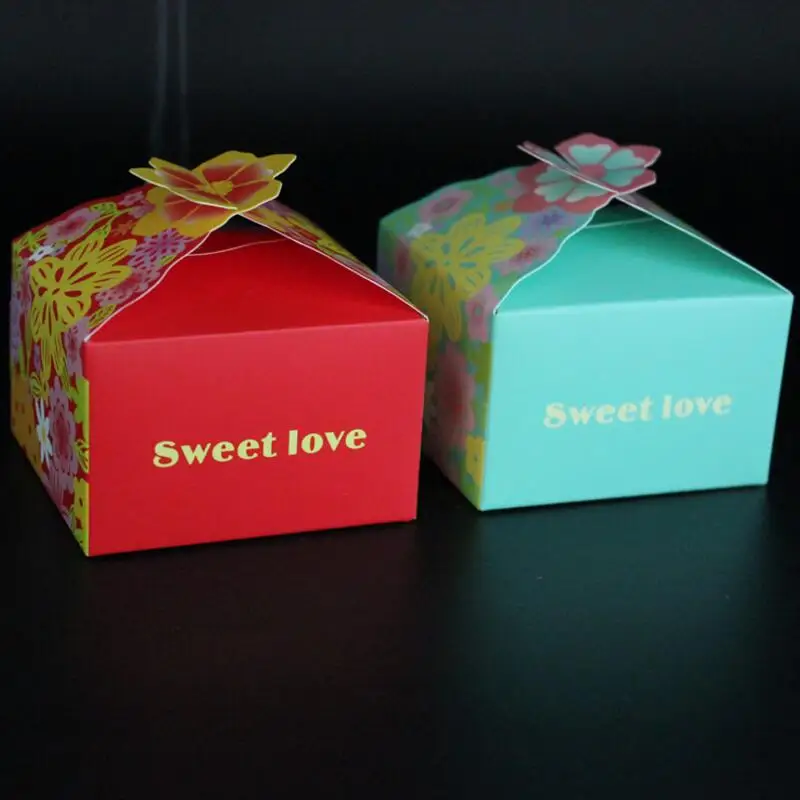 100 шт. креативная самодельная коробка конфет для свадьбы помолвки детский
