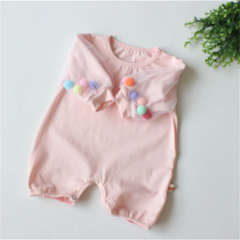 Лидер продаж милые детские ползунки с юбкой-пачкой Одежда для девочек на свадьбу