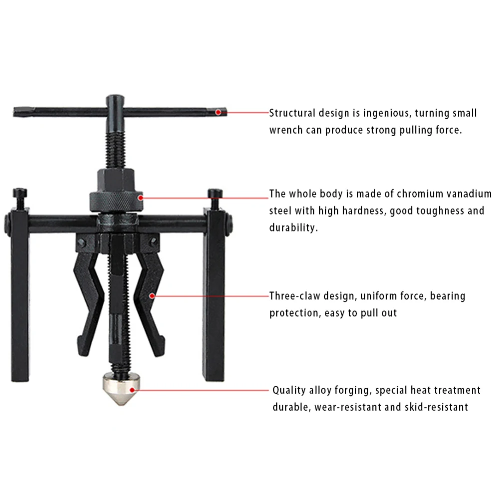 Дропшиппинг 3 кулачковый внутренняя подшипника Шестерни экстрактор сверхмощный