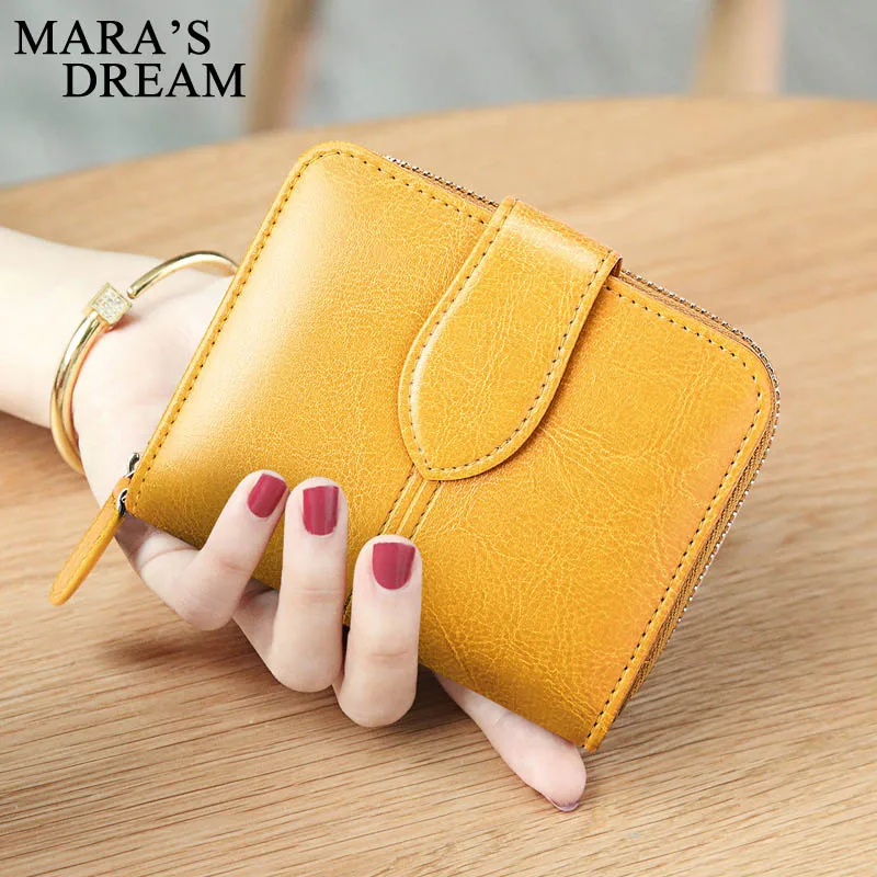 Mara мечта Мода кошелек для женщин пояса из натуральной кожи женские кошельки