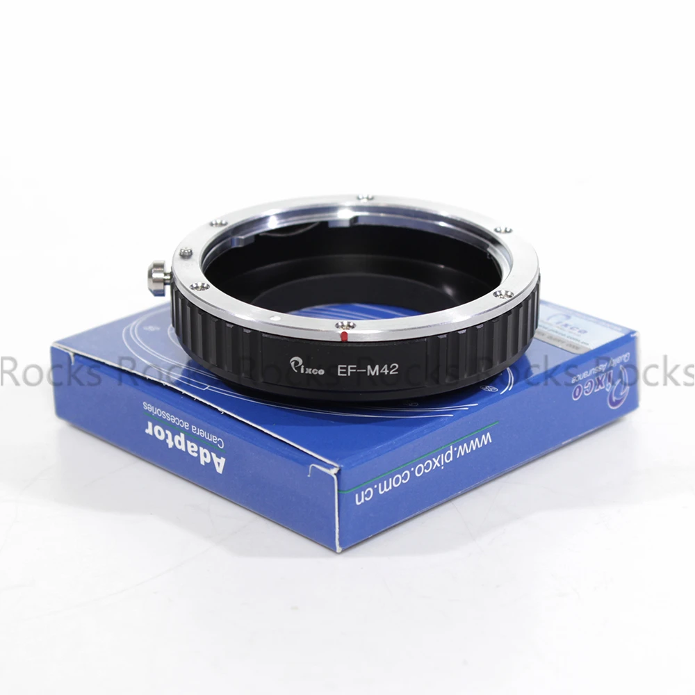 Pixco для EOS-M42, адаптер объектива Комплект для макросъемки для Canon для EOS EF Крепление объектива к M42 Винт Крепление камеры Адаптер