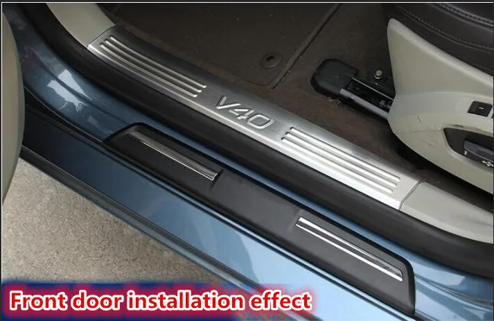 

Welcome pedal Suitable for Volvo V40 refitting, special decorative accessories for V40 stainless steel