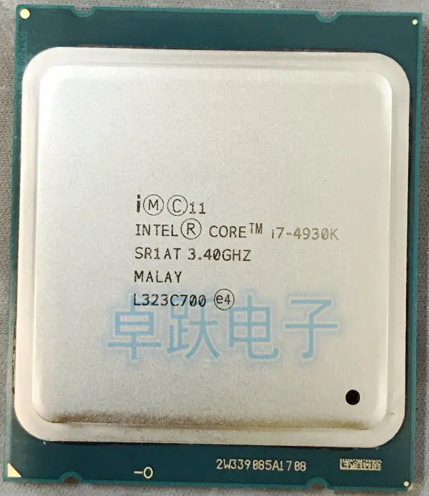 Процессор Intel i7-4930K i7 4930K cpu 3,4G, шестиядерный процессор LGA 2011