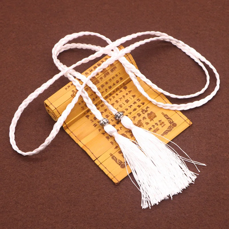 2 шт. упак. небольшой веревочный занавес Tieback с кисточкой узорами кулон DIY ремесло