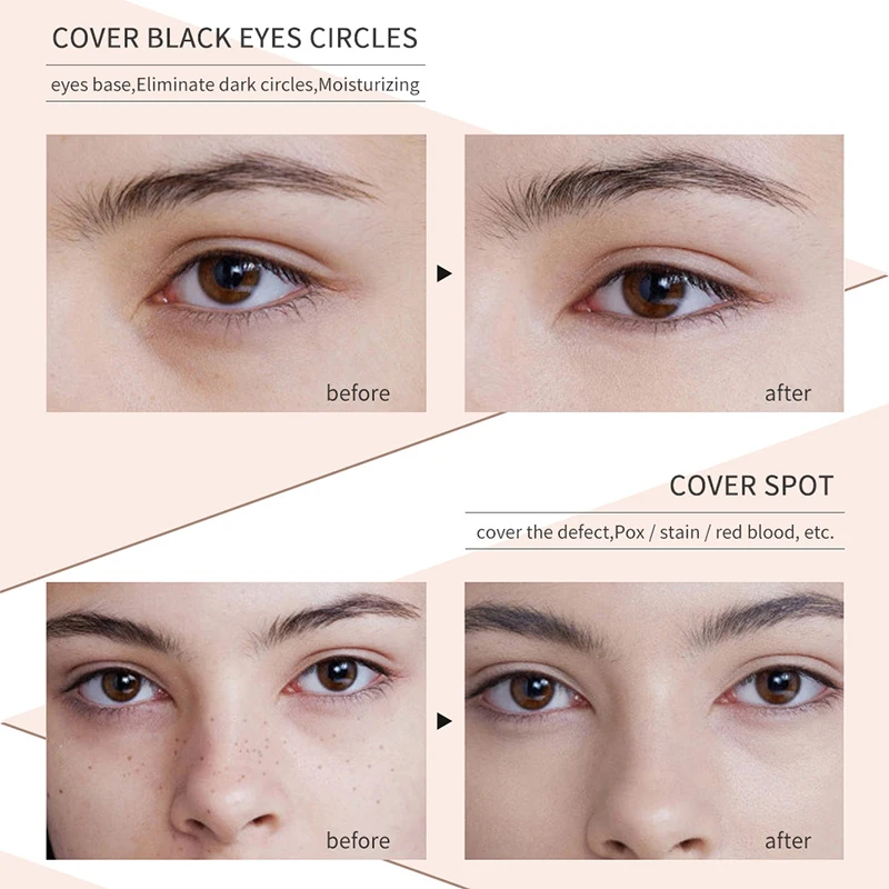 Новый 5 видов цветов консилер для макияжа с полным покрытием крем корректор