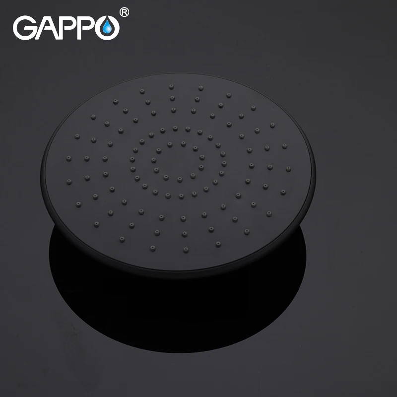 GAPPO смесители для душа водопад набор черный смеситель ванной комнаты настенный