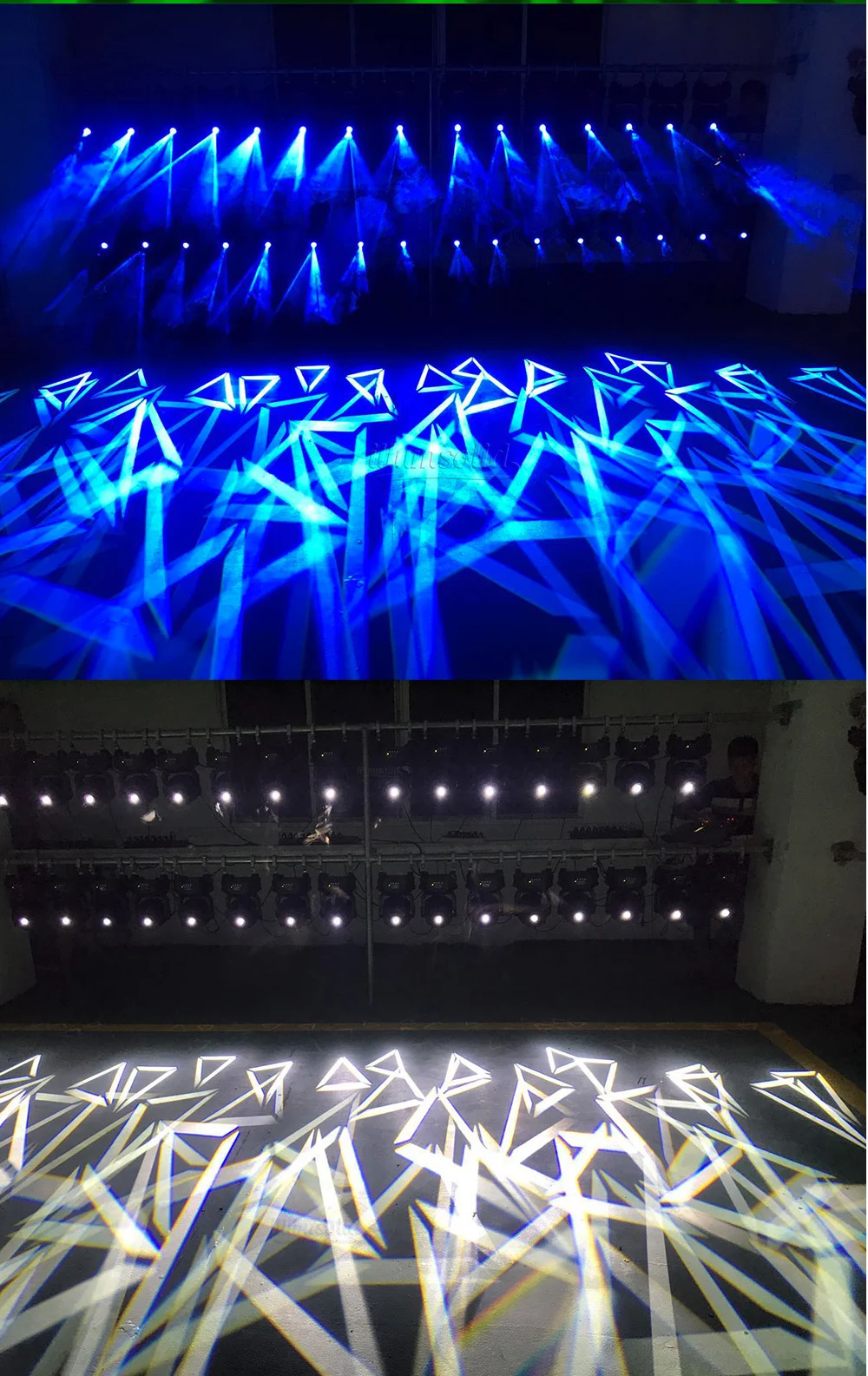 Мини 30 Вт Светодиодный прожектор вращающаяся голова для световых сценических эффектов Gobo; поворачивающаяся головка светодиодный диско