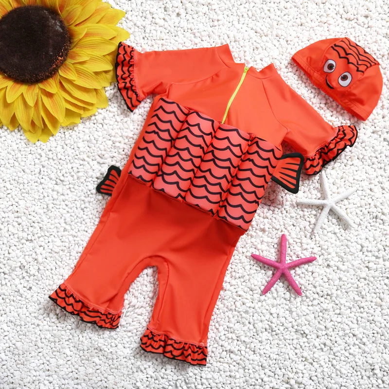 Детский купальный костюм для серфинга с героями мультфильмов животными