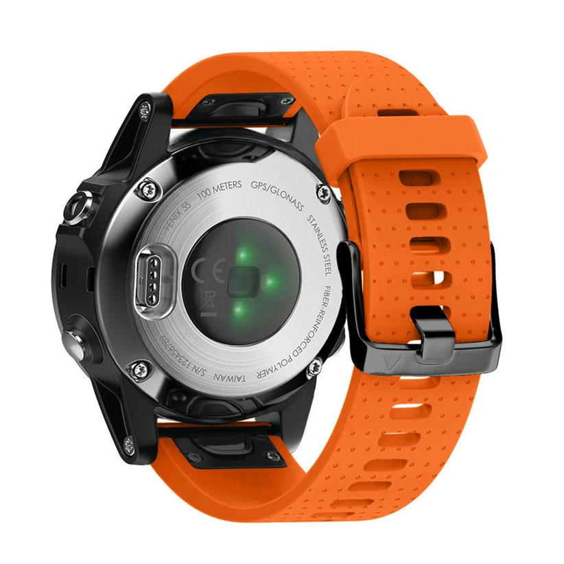 Из силикагеля мягкий быстросъемный набор смарт ремешок для Garmin Fenix 5S GPS Watch JULL6