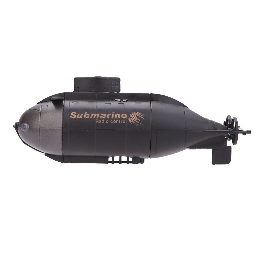 777-216 Mini 2-RC гоночная субмарина лодка R/C игрушки с передатчиком 40 МГц черный