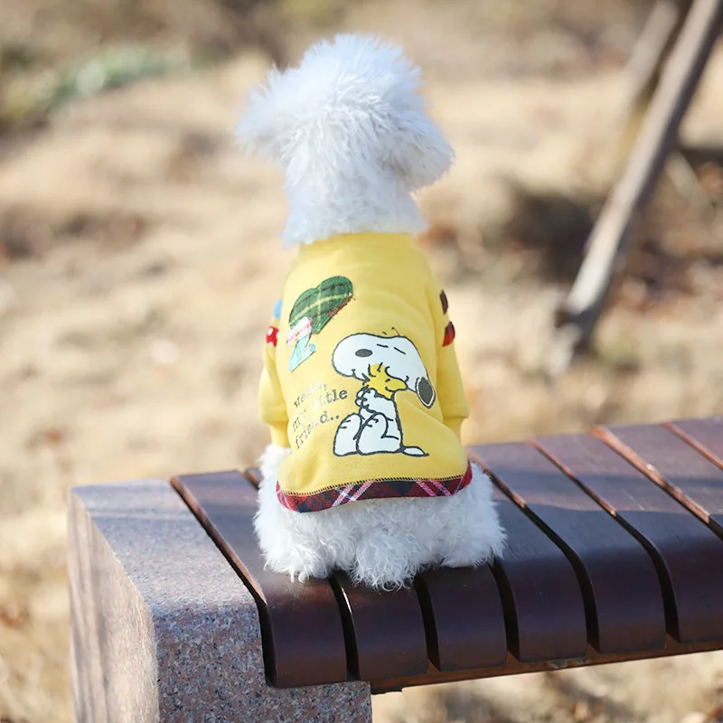 2018 новые осенние и зимние Оригинальные Печати pet Одежда Хлопок Смешанный цвет