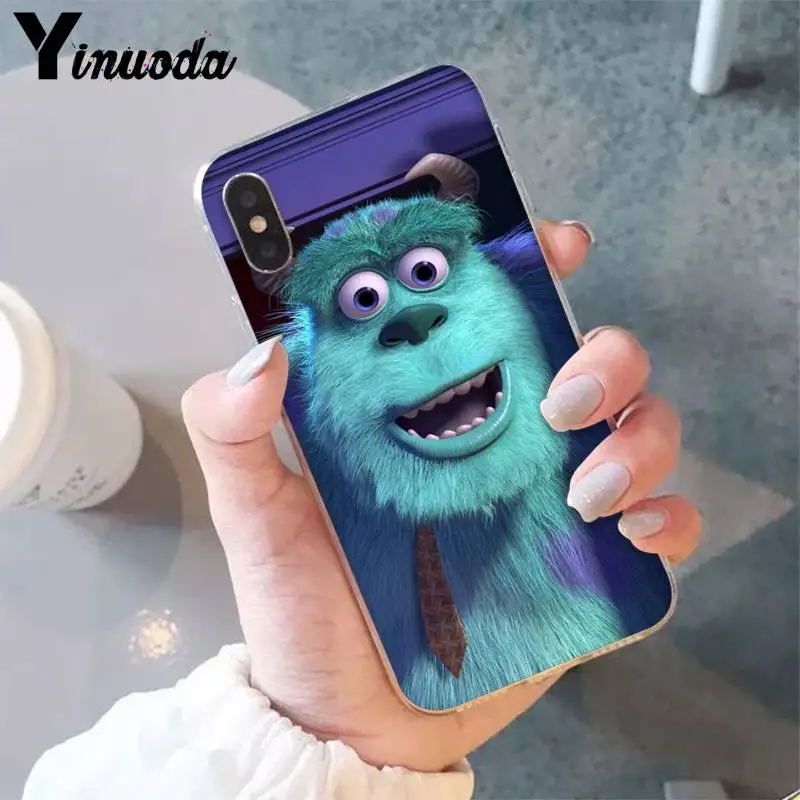 Yinuoda Funny Monster power Company мягкий чехол для телефона для iPhone X XS MAX 6 6s 7 7plus 8 8Plus 5 5S SE XR 10 11 11pro 11promax