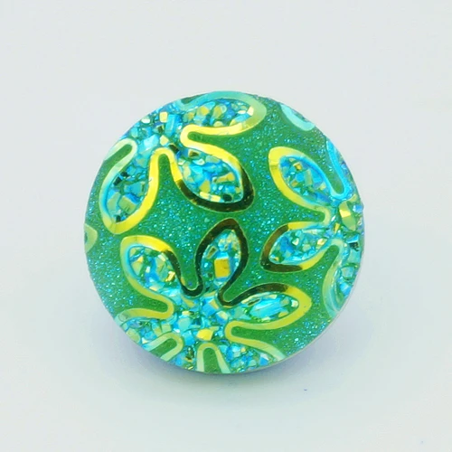 10 шт смешанные 18 мм цветы Камея мульти Цвет щелкает кнопками fit DIY Браслеты с