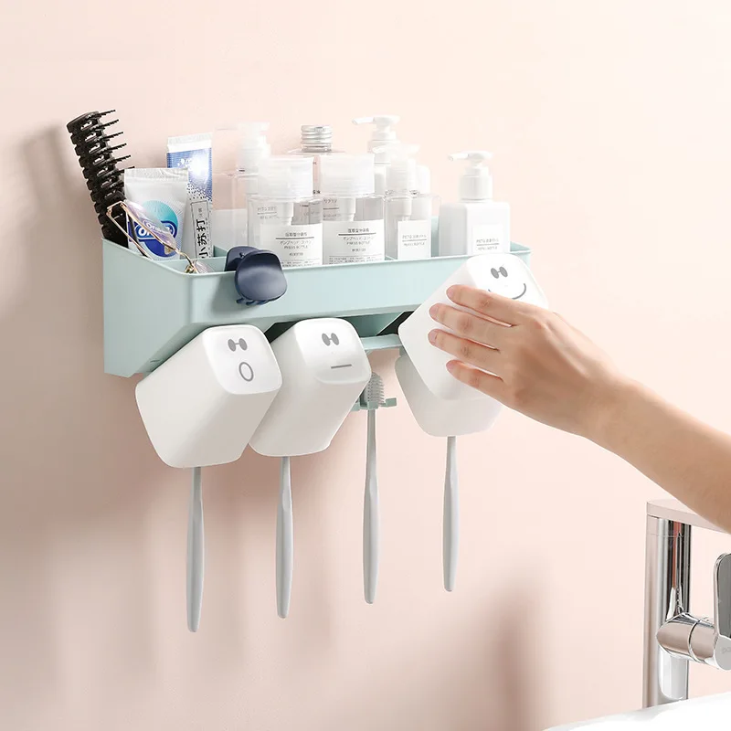 Двухслойная полка для ванной клейкая стойка хранения угловая душевая чашка