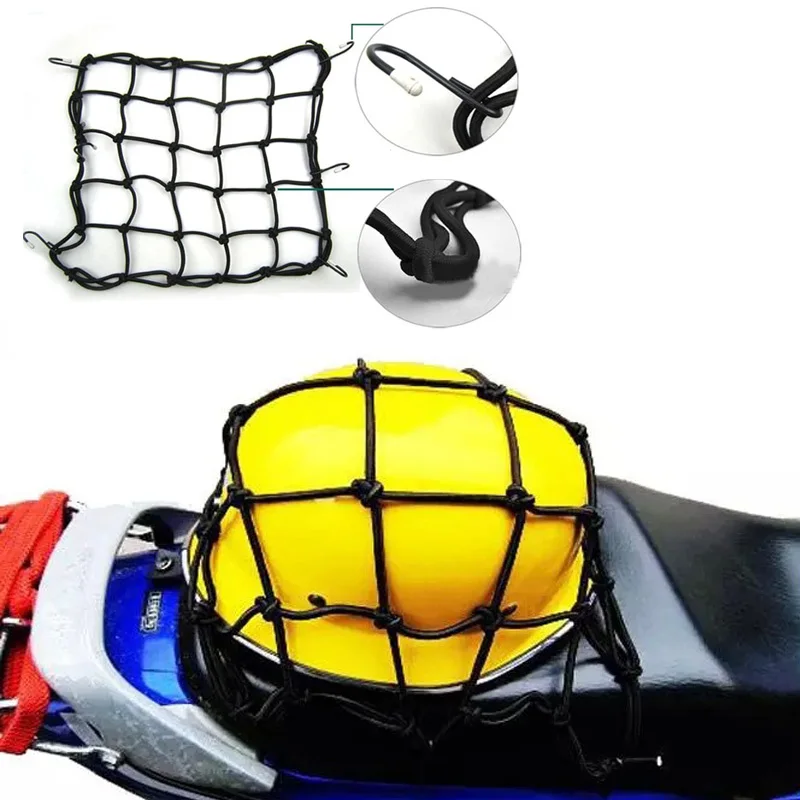 Держатель для мотоцикла и велосипеда 6 крючков|luggage mesh|mesh helmetnet bike |