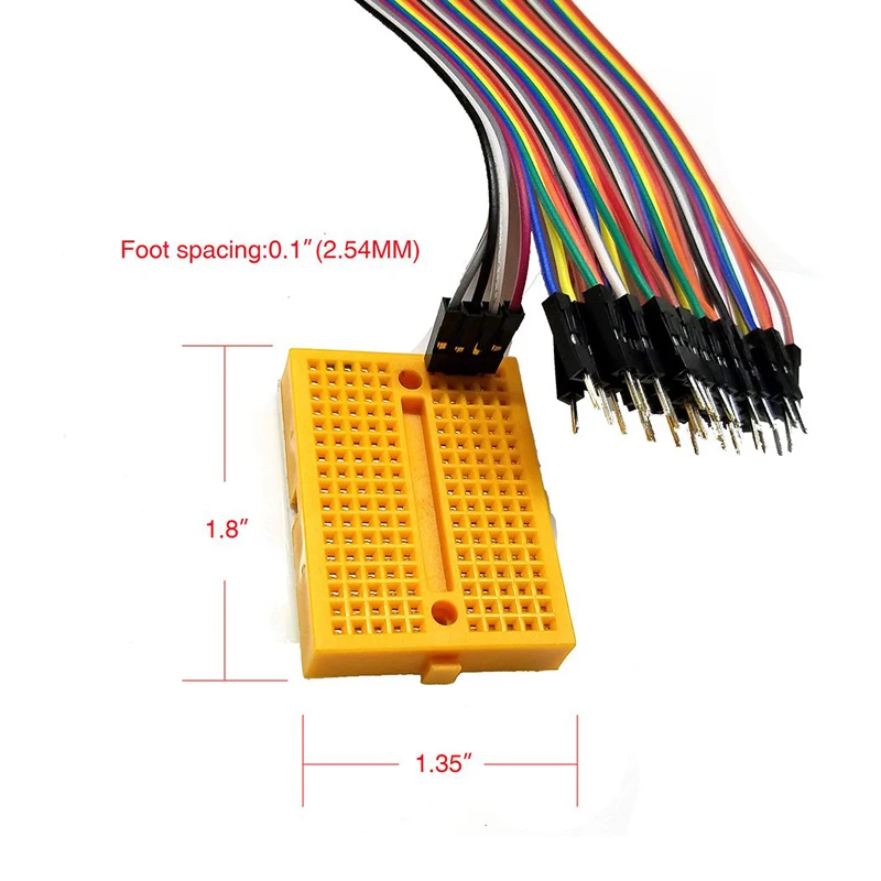 170 точек привязки мини макетная плата без пайки фотопечатная для Arduino DIY с 6