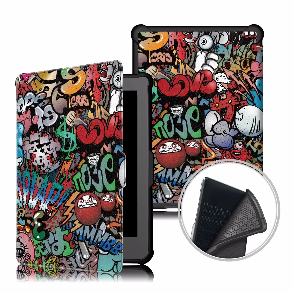 Для Kobo Clara Clear HD Ultra Slim Smart Cover ТПУ кожаный защитный чехол для kobo clara hoesje housse