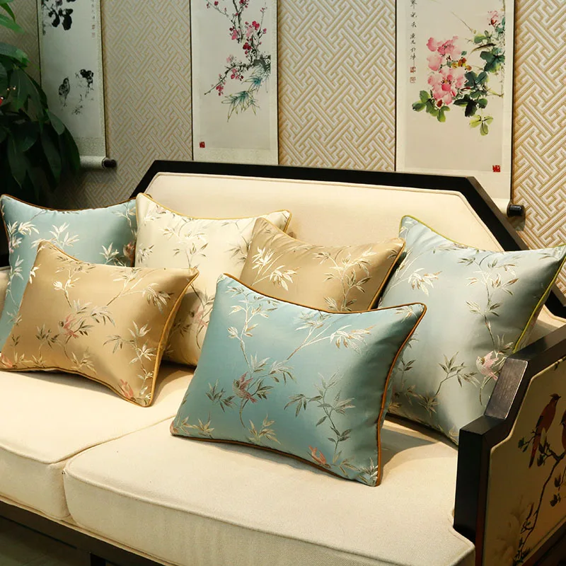 Наволочка DUNXDECO декоративная наволочка для подушки Современная китайская