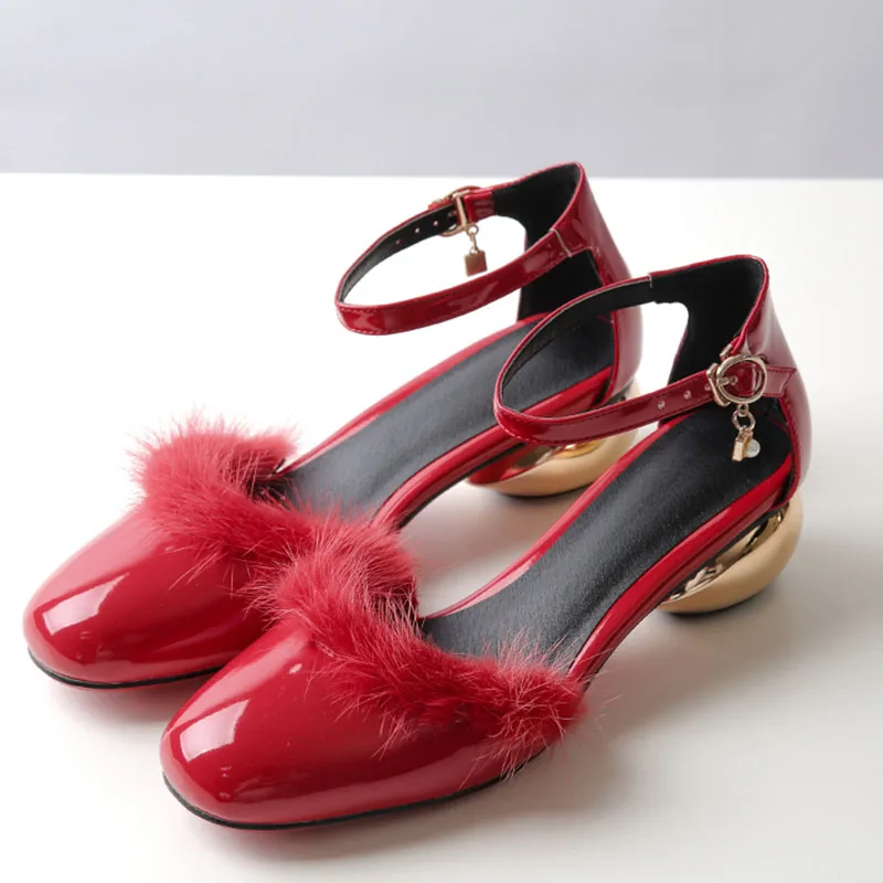 Новый 2016 квадратный каблук мода площадь обувь тапочки женщин сандалии летние