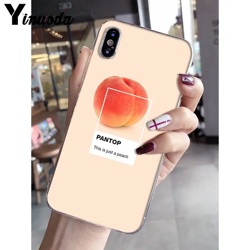 Yinuoda Pantone конфетный цвет фруктовое печенье sunshine sky Novelt Fundas чехол для телефона iPhone 8