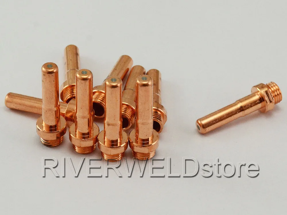 C1403 плазменный комплект расходные электроды Long Fit Cebora P70& Trafimet PR0064 Fit CB70 фонарь, 10PK
