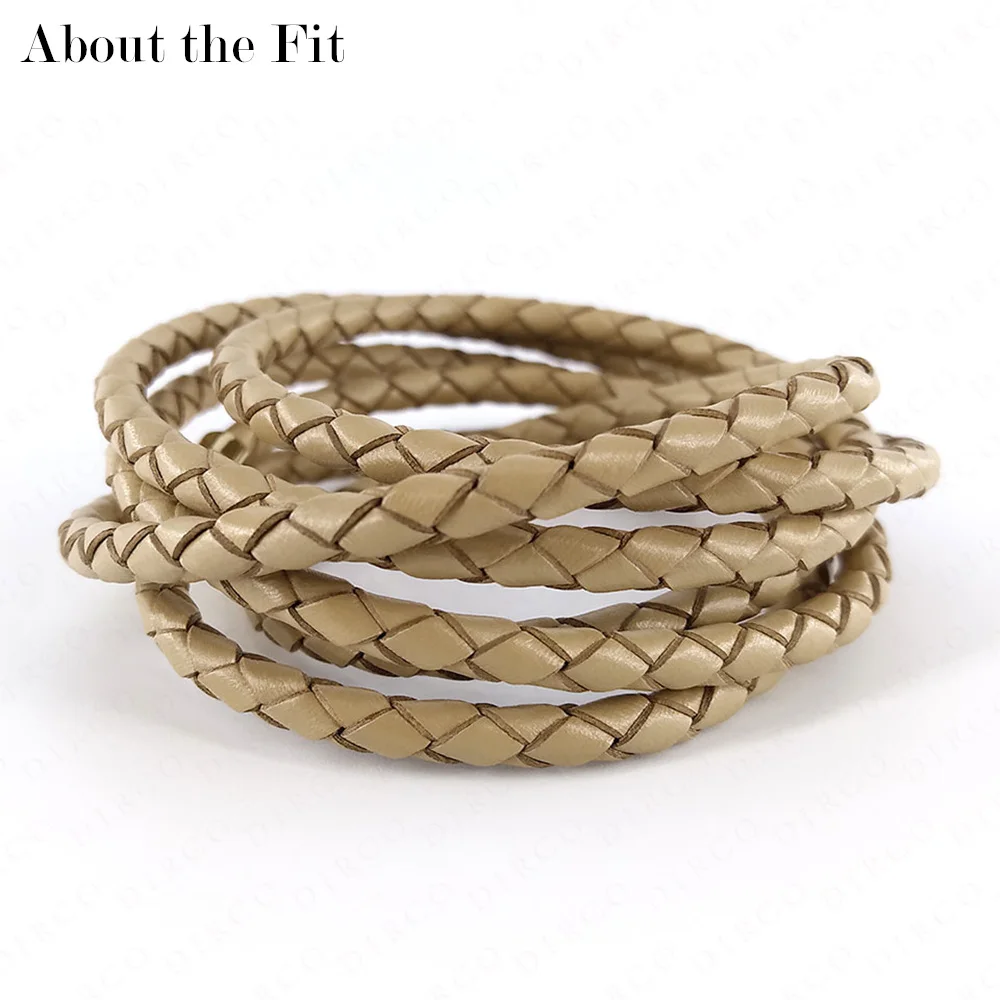 Плетеная кожаная веревка Боло 20LB40 аксессуары для изготовления ювелирных изделий