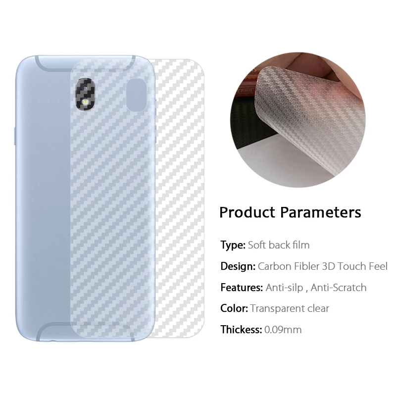 10 упаковок 3D наклейка из углеродного волокна Защитная пленка для экрана Samsung Galaxy