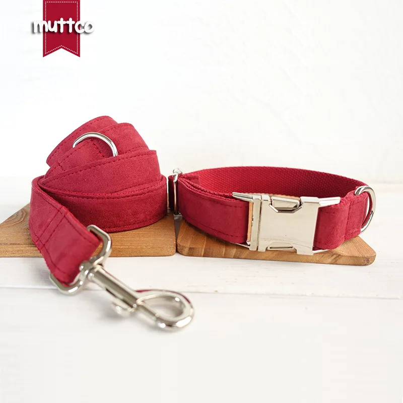 MUTTCO простой приличный Красный Регулируемый удобный мягкий дышащий собачий круг