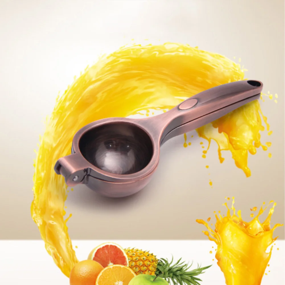 Цинковый сплав лимонный Зажим простой портативный ручной фруктовый Бытовая