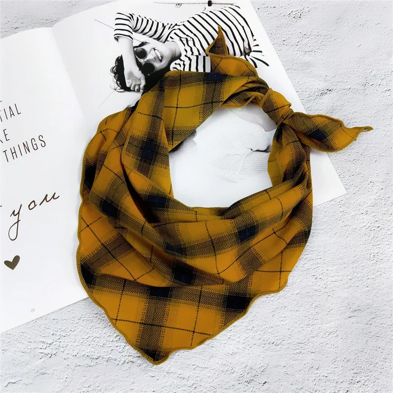 35*85 см женский платок треугольный шарф глушитель Бандана Платок шейный маленькая