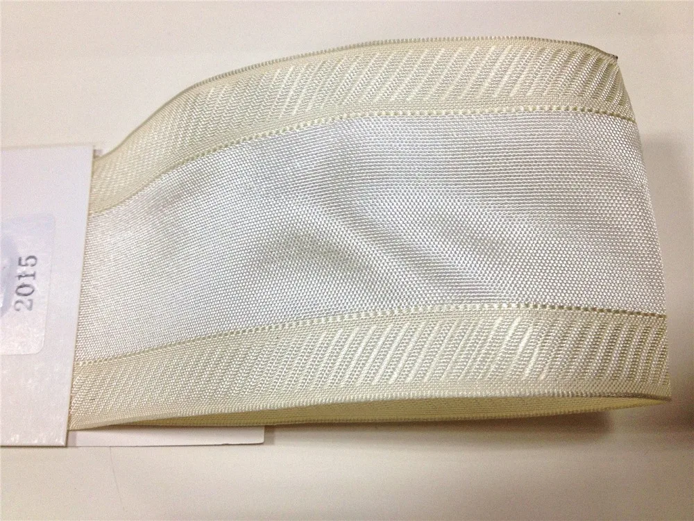 Шелковая атласная лента 63 мм X 25 ярдов с проводным саржевым переплетением цвета