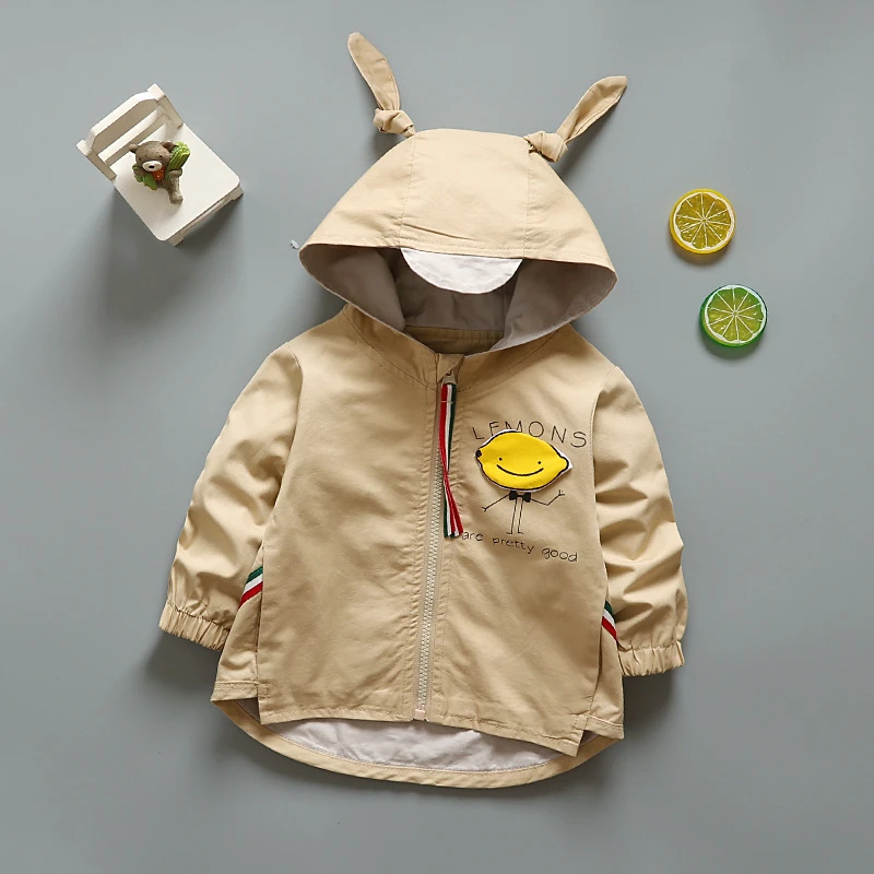 Весенне-осенняя одежда для маленьких мальчиков и девочек 2018 Новая модная детская