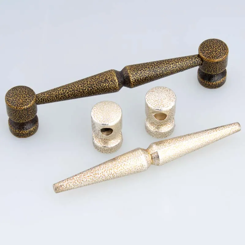 96 мм винтажные неблагоприятные бронзовые ручки для кухонных шкафов дверей