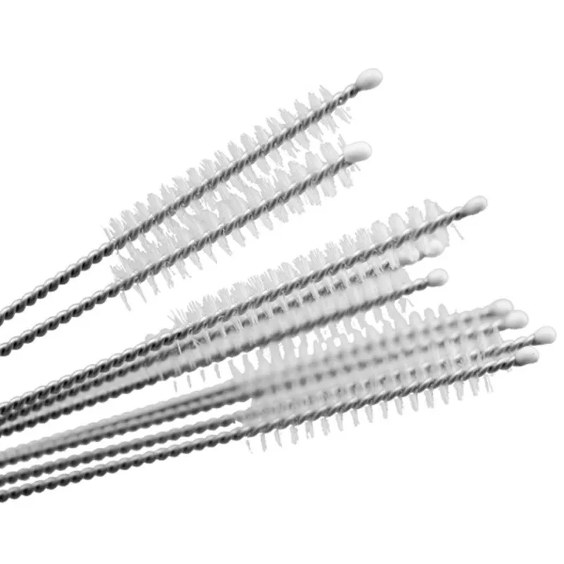 5 шт./лот щетка для очистки соломы из нержавеющей стали мытья питьевой трубы