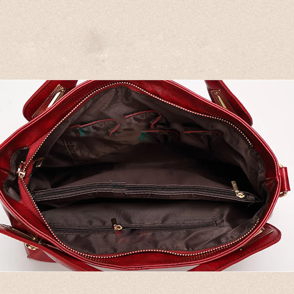 Женские кожаные сумки в винтажном стиле роскошные дизайнерские на плечо