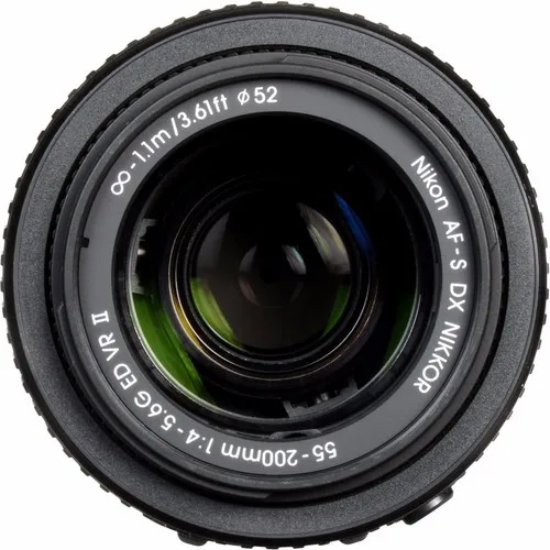 Nikon 55-200 объектив AF-S DX 55-200 мм f/4-5,6 г ED VR II линзы для Nikon D3200 D3300 D3400 D5200 D5300 D5500 D5600 D7100 D7200
