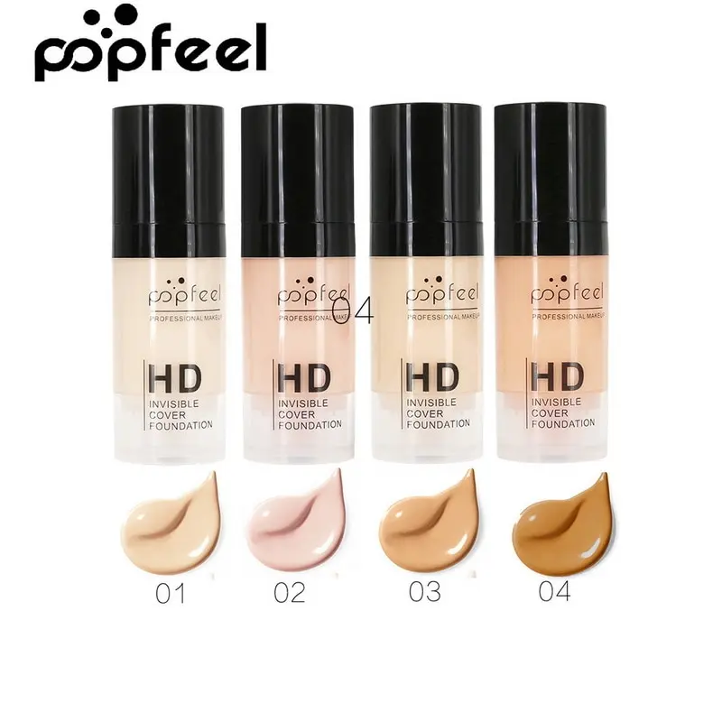 Popfeel УВЛАЖНЯЮЩАЯ основа для лица стойкая брендовая невидимая макияжа тональный