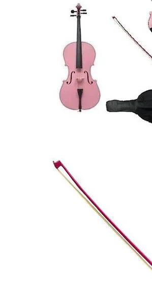 Розовая акустическая виолончель COLORCCello 4/4 новая электрическая Виолончель с