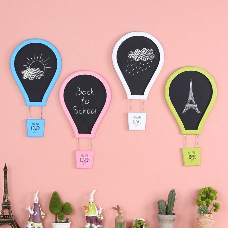 Американские декоративные украшения воздушный шар маленький доска для дома