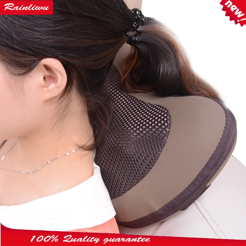 Автомобильная Массажная Подушка шейного позвонка массажная накидка для тела