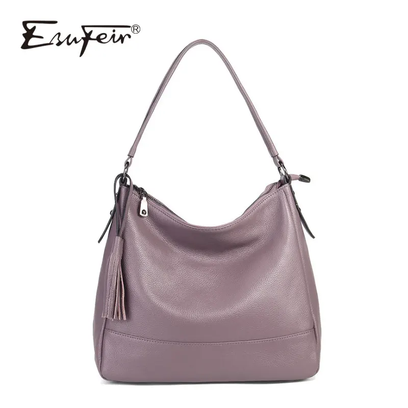 Женская сумка Кроссбоди из натуральной кожи с кисточками|Сумки ручками| |