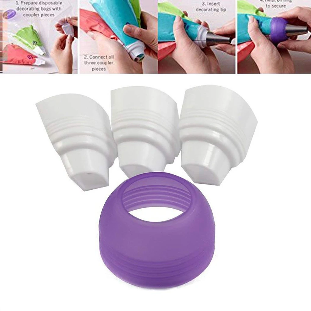 Новый силиконовый многоразовый кондитерский мешок трубопровод Торт кекс сделай