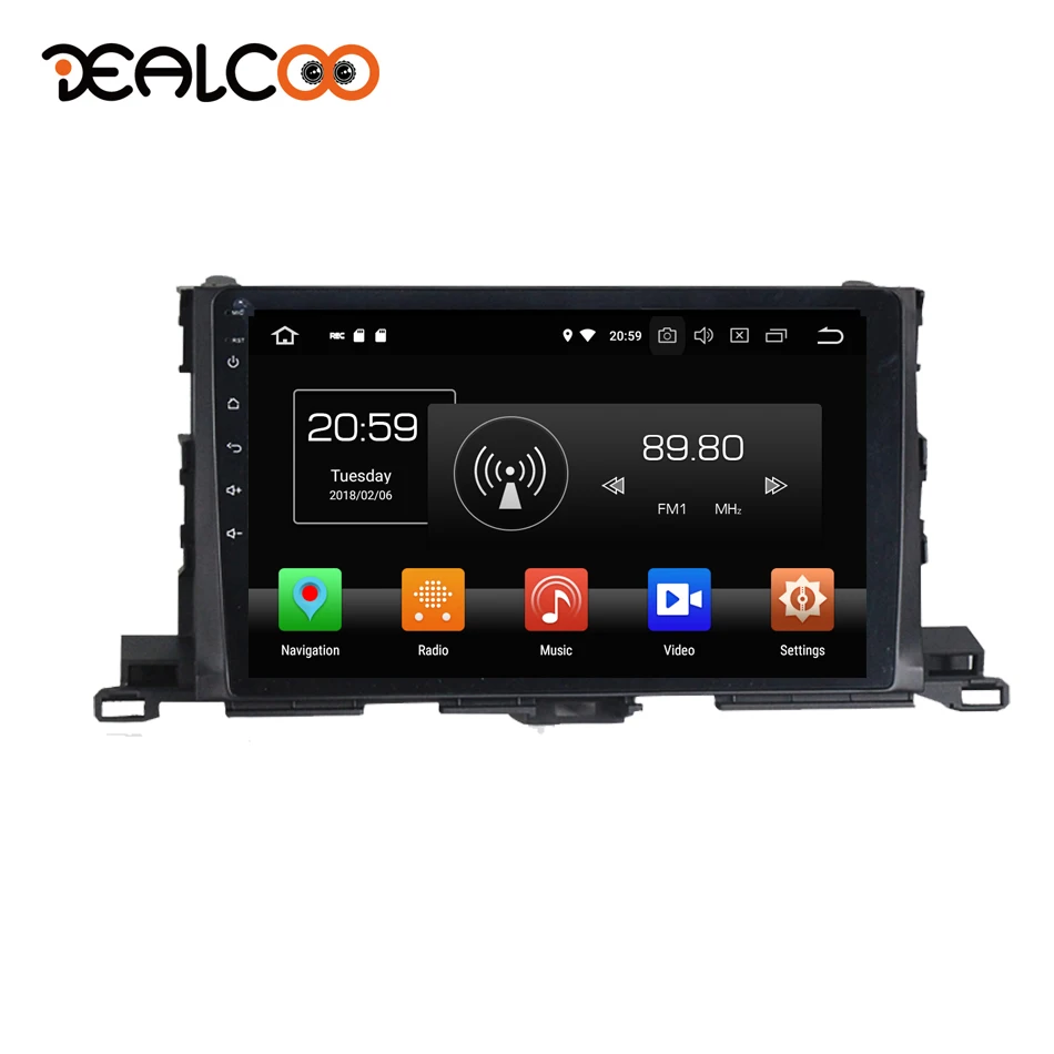 Dealcoo 2 Din android автомобильный радио Android 2Din автомобиля стерео двойной dvd плеер на