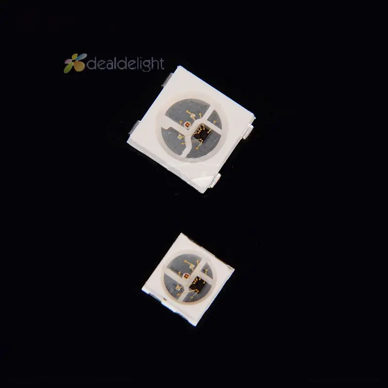 Предварительно проводной светодиодный чип WS2812B с радиатором индивидуально