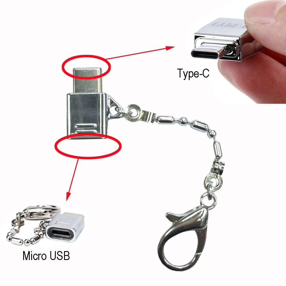 CARPRIE Новый USB A To Type C + Micro конвертер данных адаптер для смартфона мобильного