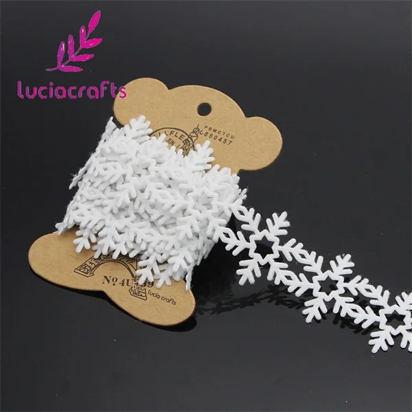 type16 37mm Распродажа! Lucia crafts, 2 ярда, много вариантов, ручная работа, кружевная лента, самоклеющиеся, рождественские, вечерние, рождественские украшения, аксессуары Q0804 - Цвет: type16 37mm