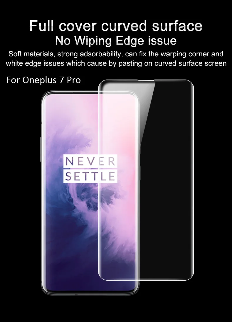 Imak Гидрогелевая пленка 3 III для Oneplus 7 Pro 6T 6 задняя Передняя Задняя Защитная Прозрачная Олеофобная пленка