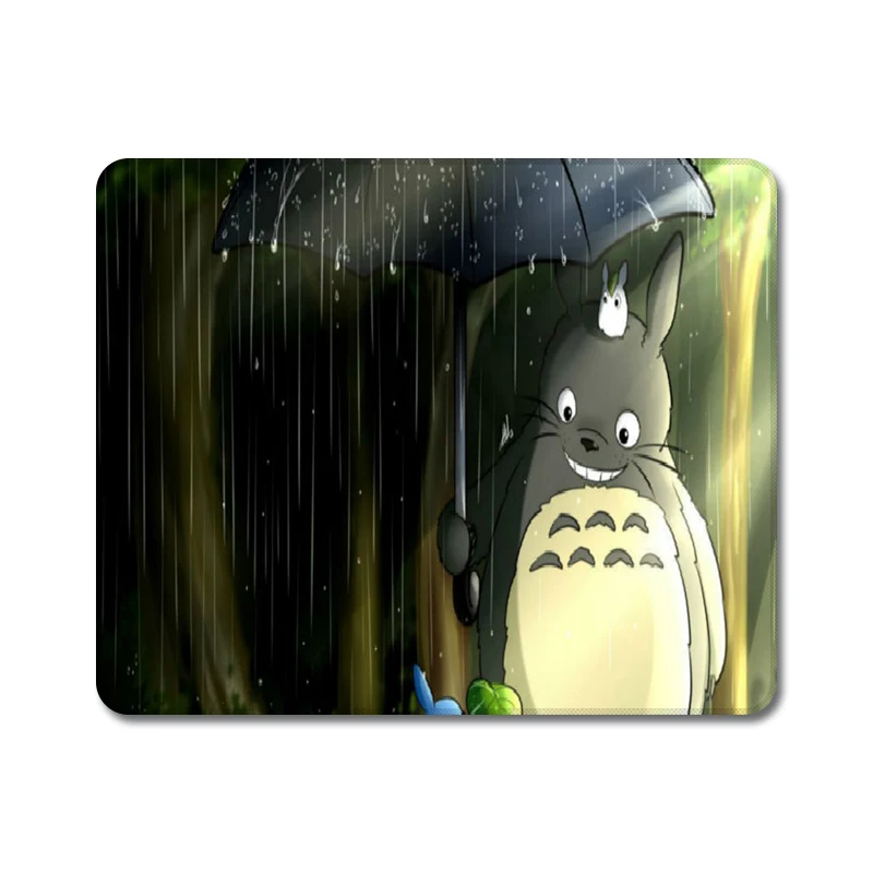 Hayao Miyazaki Totoro японский аниме натуральный резиновый коврик для мыши Коврик
