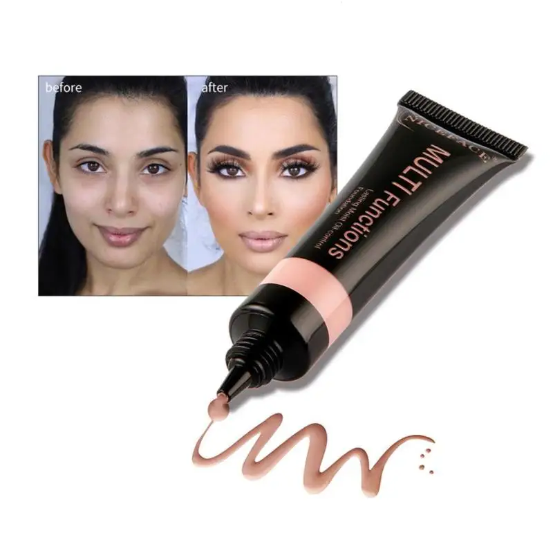 1 шт. Жидкий корректор крем для лица макияж 6 цветов варианта Водонепроницаемый