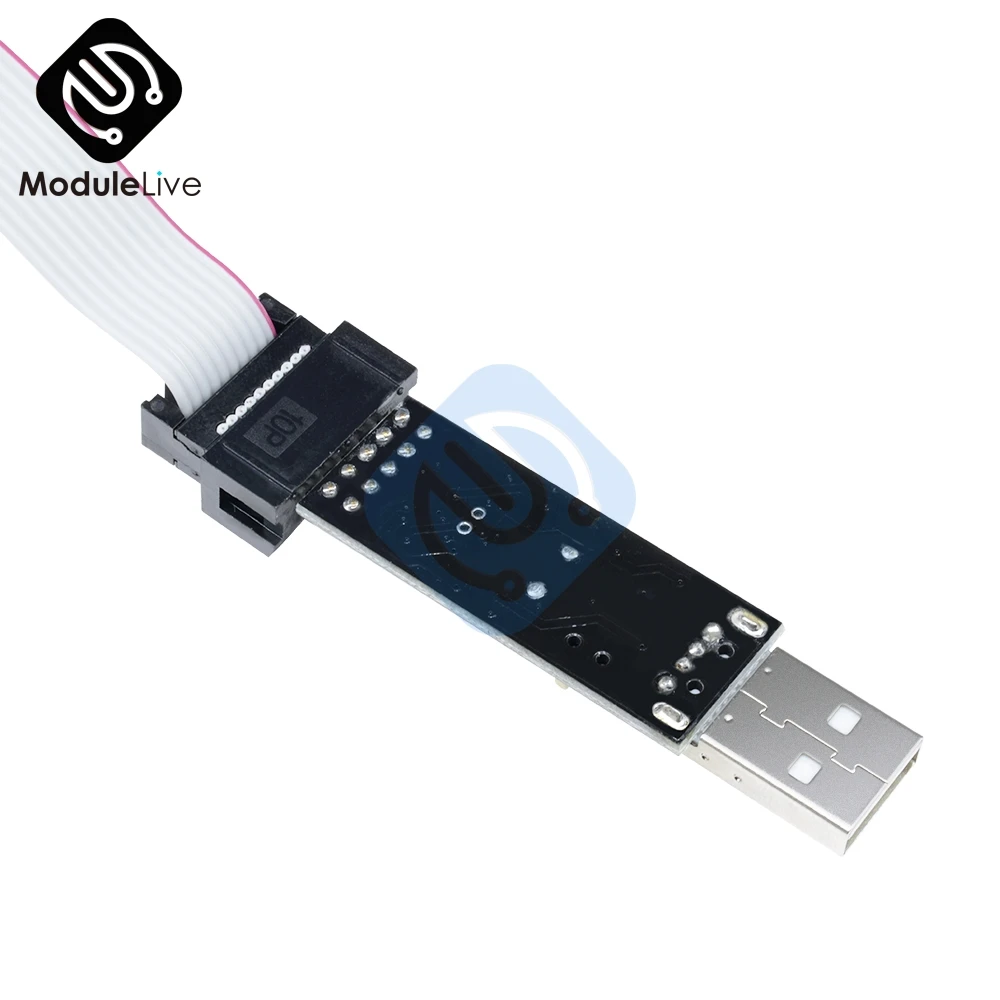 USBasp USBISP 3,3 В/5 В AVR программист USB ATMEGA8 ATMEGA128 микроконтроллер EEPROM поддержка AVRDude 10 pin ISP интерфейс